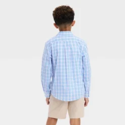 Boys' Long Sleeve Button-Down Shirt - Cat & Jack™