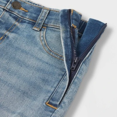 Girls' Adaptive Jeans - Cat & Jack™ Light Wash 2 Girls' Adaptive Jeans - Cat & Jack™ Light Wash - Image 2