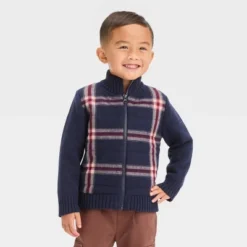 Toddler Boys' Quilted Zip-Up Sweater - Cat & Jack™ -CAT & JACK Shop GUEST 49fca70b 28fe 414d b77d 6cd7515c1e3d