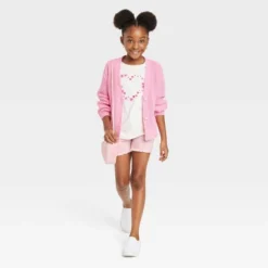 Girls' Mid-Rise Cut-Off Jean Shorts - Cat & Jack™ Pink 4 Girls' Mid-Rise Cut-Off Jean Shorts - Cat & Jack™ Pink -CAT & JACK Shop GUEST 4a35b3e8 9366 4f6c 8cda 24ea67ee58ab