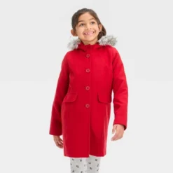 Girls' Faux Wool Jacket - Cat & Jack™ 5 Girls' Faux Wool Jacket - Cat & Jack™ -CAT & JACK Shop GUEST 4b653cb7 239f 43ec b01b 0c04edf4a81b