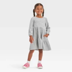 Toddler Girls' Cozy A-Line Dress - Cat & Jack™ Gray 5 Toddler Girls' Cozy A-Line Dress - Cat & Jack™ Gray -CAT & JACK Shop GUEST 4d2f07d0 223a 40fa bab3 c7a1b042d95c