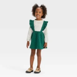 Toddler Girls' Long Sleeve Skirtall Set - Cat & Jack™ Green 4 Toddler Girls' Long Sleeve Skirtall Set - Cat & Jack™ Green -CAT & JACK Shop GUEST 4e222b0c 8033 48b9 9377 d91464c26ea9