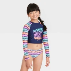 Girls' Mermaids 'Make Waves' Swimwear Set - Cat & Jack™ 7 Girls' Mermaids 'Make Waves' Swimwear Set - Cat & Jack™ -CAT & JACK Shop GUEST 509e1527 16ed 4ac8 8cbf f9271c97f0e0