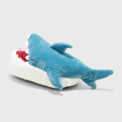 Kids' Knox Shark Ankle Biter Slippers - Cat & Jack™ Blue -CAT & JACK Shop GUEST 50d3b014 d2aa 44be 998f 9d6e969a522a