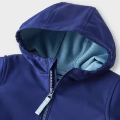 Toddler Boys' Full Zip Softshell Jacket - Cat & Jack™ Navy Blue -CAT & JACK Shop GUEST 50e63736 ea18 406b 8eca 82e48dc86a9e