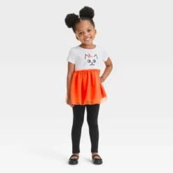 Toddler Girls' Cat Short Sleeve Top & Tulle Set - Cat & Jack™ Cream 5 Toddler Girls' Cat Short Sleeve Top & Tulle Set - Cat & Jack™ Cream -CAT & JACK Shop GUEST 51887d8d ade1 4260 ad6c 702bad743aa0