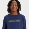 Boys' Long Sleeve 'Unstoppable' Graphic T-Shirt - Cat & Jack™ Navy Blue -CAT & JACK Shop GUEST 5854d140 715c 4411 9948 bb9d98cb538b