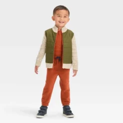 Toddler Boys' Quilted Zip-Up Sweater - Cat & Jack™ -CAT & JACK Shop GUEST 5bc23713 7487 4dba add5 8b38bc56d788