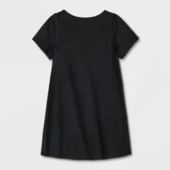 Toddler Girls' 2pk Adaptive Short Sleeve Halloween Dress - Cat & Jack™ Black/Pink