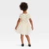 Toddler Girls' Floral Short Sleeve Knit Tulle Dress - Cat & Jack™ Off-White -CAT & JACK Shop GUEST 611e7a55 8845 4300 819e 8a4a1e8a18d6