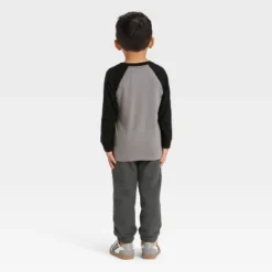 Toddler Boys' Long Sleeve Halloween French Terry Shirt And Pants Set - Cat & Jack™