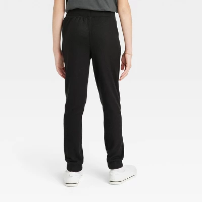 Girls' Cozy Jogger Pants - Cat & Jack™ 1 Girls' Cozy Jogger Pants - Cat & Jack™