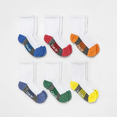 Baby Boys' 6pk Crew Socks - Cat & Jack™ 2 Baby Boys' 6pk Crew Socks - Cat & Jack™ - Image 2