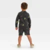 Toddler Boys' Monster Halloween Crewneck And Shorts Set - Cat & Jack™ Black