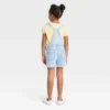 Girls' Jean Shortalls - Cat & Jack™ Light Wash