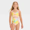 Girls' 'Take Me To Paradise' Floral Printed Rash Guard Set - Cat & Jack™ White -CAT & JACK Shop GUEST 74edc824 b34d 4cd2 b709 8c94394aa22a