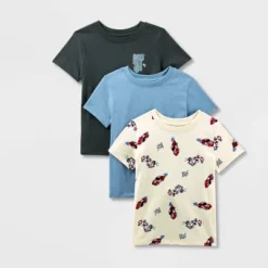 Toddler Boys' 3pk Short Sleeve Racecar T-Shirt - Cat & Jack™ -CAT & JACK Shop GUEST 752ae94e ab56 4c7a 893e 18c547e8a741