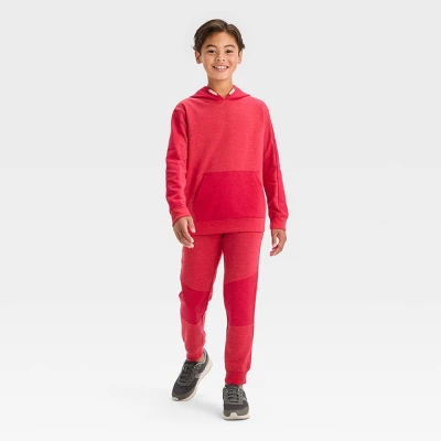 Boys' Cozy Hooded Pullover Sweatshirt - Cat & Jack™ 2 Boys' Cozy Hooded Pullover Sweatshirt - Cat & Jack™ - Image 2