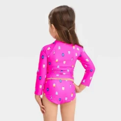 Toddler Girls' Ice Cream Cone Rash Guard Set - Cat & Jack™ Pink 4 Toddler Girls' Ice Cream Cone Rash Guard Set - Cat & Jack™ Pink -CAT & JACK Shop GUEST 76867cbc 143b 45bb 8599 a690b34c35f0