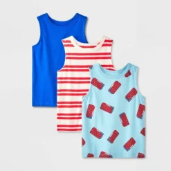 Toddler Boys' 3PK 4th Of July Ice Cream Tank Top - Cat & Jack™ -CAT & JACK Shop GUEST 77026e1f fd01 4cb3 afa0 844473b3024e