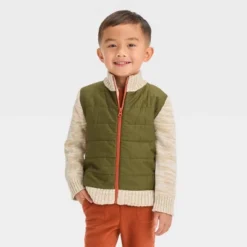 Toddler Boys' Quilted Zip-Up Sweater - Cat & Jack™ -CAT & JACK Shop GUEST 77ed42e5 88a4 48be ad4f a56a2c526ad9