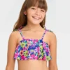 Girls' 'Summer Blossom' Floral Printed Bikini Set - Cat & Jack™ -CAT & JACK Shop GUEST 794c98b6 5f63 4d21 af69 23b8f1c259aa