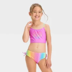 Girls' Unicorn Rainbow Heart Printed Midkini Set - Cat & Jack™ -CAT & JACK Shop GUEST 79b8f4e5 de8b 4659 928b f06f8ef0906e