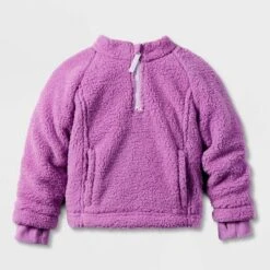 Toddler Adaptive Mock Neck Long Sleeve Fleece Jacket - Cat & Jack™ -CAT & JACK Shop GUEST 7b7cfae9 eb7f 4567 a701 9444de2e3e30