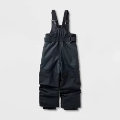 Toddler 2pk Snow Bib - Cat & Jack™ Black