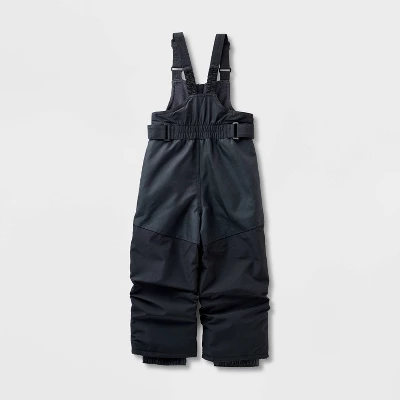 Toddler 2pk Snow Bib - Cat & Jack™ Black 1 Toddler 2pk Snow Bib - Cat & Jack™ Black