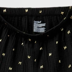 Girls' 2pc Adaptive Long Sleeve Dressy Top And Bottom Set - Cat & Jack™ Black -CAT & JACK Shop GUEST 7f7d8a80 5a75 4b20 9a90 915af8f37951