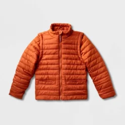 Kids' Adaptive Puffer Jacket - Cat & Jack™ Orange 7 Kids' Adaptive Puffer Jacket - Cat & Jack™ Orange -CAT & JACK Shop GUEST 82b31060 6041 4e70 8555 9c1e412e883e