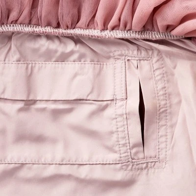Toddler Girls' Adaptive Long Sleeve Star Velour To Tulle Dress - Cat & Jack™ Dusty Pink 3 Toddler Girls' Adaptive Long Sleeve Star Velour To Tulle Dress - Cat & Jack™ Dusty Pink - Image 3