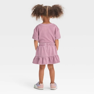 Toddler Girls' Skort Set - Cat & Jack™ Purple 1 Toddler Girls' Skort Set - Cat & Jack™ Purple