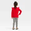 Toddler Girls' Bow-Tie Long Sleeve Top & Leggings Set - Cat & Jack™ Red