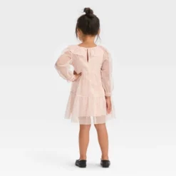Toddler Girls' Stars Tulle Dress - Cat & Jack™ Pink