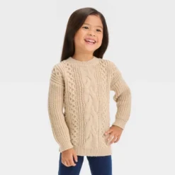 Toddler Girls' Cable Pullover Sweater - Cat & Jack™ 9 Toddler Girls' Cable Pullover Sweater - Cat & Jack™ -CAT & JACK Shop GUEST 891ad1dd 1841 457b 99f8 901e92844d4b