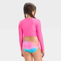 Girls' Rainbow Sparkle Rash Guard Set - Cat & Jack™ Pink 6 Girls' Rainbow Sparkle Rash Guard Set - Cat & Jack™ Pink -CAT & JACK Shop GUEST 895a5d7b 8ee1 4766 baef 7874559de885