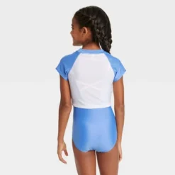 Girls' 2pc Taffy Striped Short Sleeve Rash Guard Set - Cat & Jack™ -CAT & JACK Shop GUEST 8d485ba9 05a1 4e5c 9e4a 86a380758d70