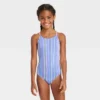 Girls' 2pc Taffy Striped Short Sleeve Rash Guard Set - Cat & Jack™ -CAT & JACK Shop GUEST 909f4b37 5df4 4a64 a22e 6f6f920d2b29