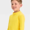 Boys' Solid Rash Guard Top - Cat & Jack™ Yellow -CAT & JACK Shop GUEST 91478e84 a58c 4ab1 a35e 344c1cba1d2c