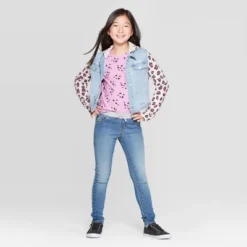 Girls' Mid-Rise Knit Waist Pull-On Skinny Jeans - Cat & Jack™ -CAT & JACK Shop GUEST 939e7993 76e9 4d3c abd9 45a9dbb4cfd8