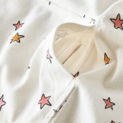 Toddler Girls' 2pk Adaptive Short Sleeve Holiday Dress - Cat & Jack™ Off-White 3 Toddler Girls' 2pk Adaptive Short Sleeve Holiday Dress - Cat & Jack™ Off-White - Image 3