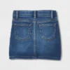 Toddler Girls' Denim Button-Front Skirt - Cat & Jack™ Blue