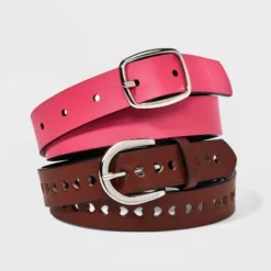 Kids' 2pk Belt Set - Cat & Jack™ Black/Brown -CAT & JACK Shop GUEST 96f31d88 5f64 4745 acc6 54a55b394cd6