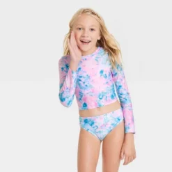 Girls' Tie-Dye Dreamer Swimwear Set - Cat & Jack™ -CAT & JACK Shop GUEST 9be6b901 cb62 4c27 8b0e e31593c9c6d0