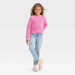 Girls' Pullover Sweater - Cat & Jack™ -CAT & JACK Shop GUEST 9c08875d e478 4471 9d3c 43bd2ad66eca