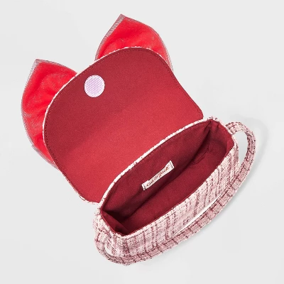 Toddler Girls' Bow Tote Bag - Cat & Jack™ Pink 2 Toddler Girls' Bow Tote Bag - Cat & Jack™ Pink - Image 2