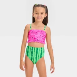 Girls' 'Watermelon Party' Fruit Printed Bikini Set - Cat & Jack™ -CAT & JACK Shop GUEST a0bcfba6 95bd 49b4 8c1f 9244392bc3aa